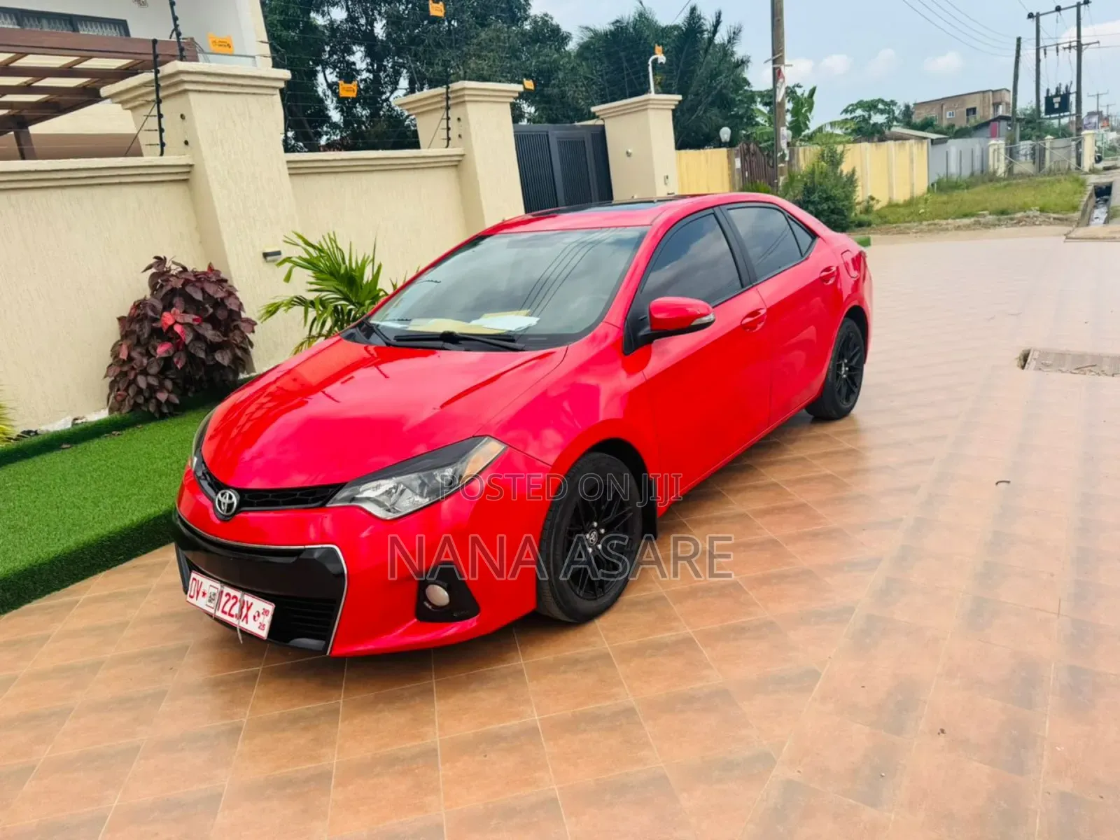 Toyota Corolla S Plus 4dr Sedan (1.8L 4cyl 6M) 2015 Red