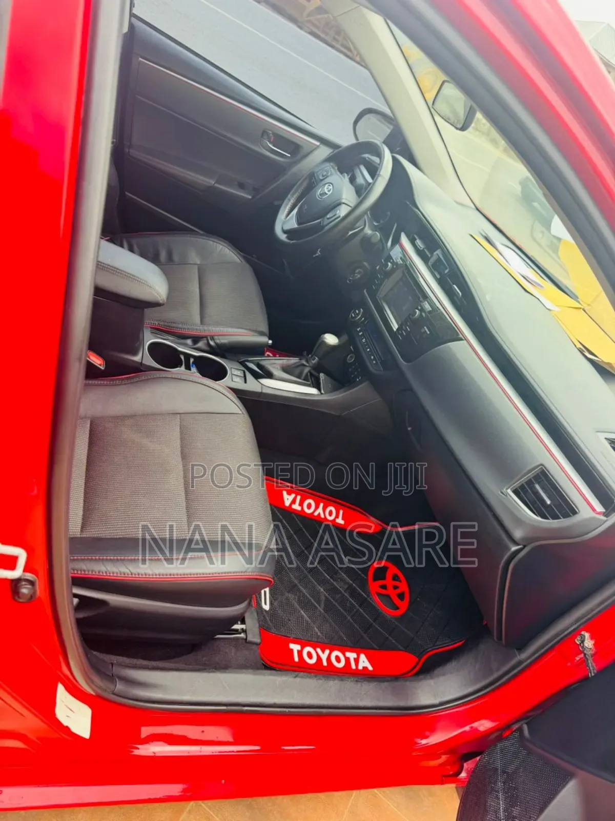 Toyota Corolla S Plus 4dr Sedan (1.8L 4cyl 6M) 2015 Red