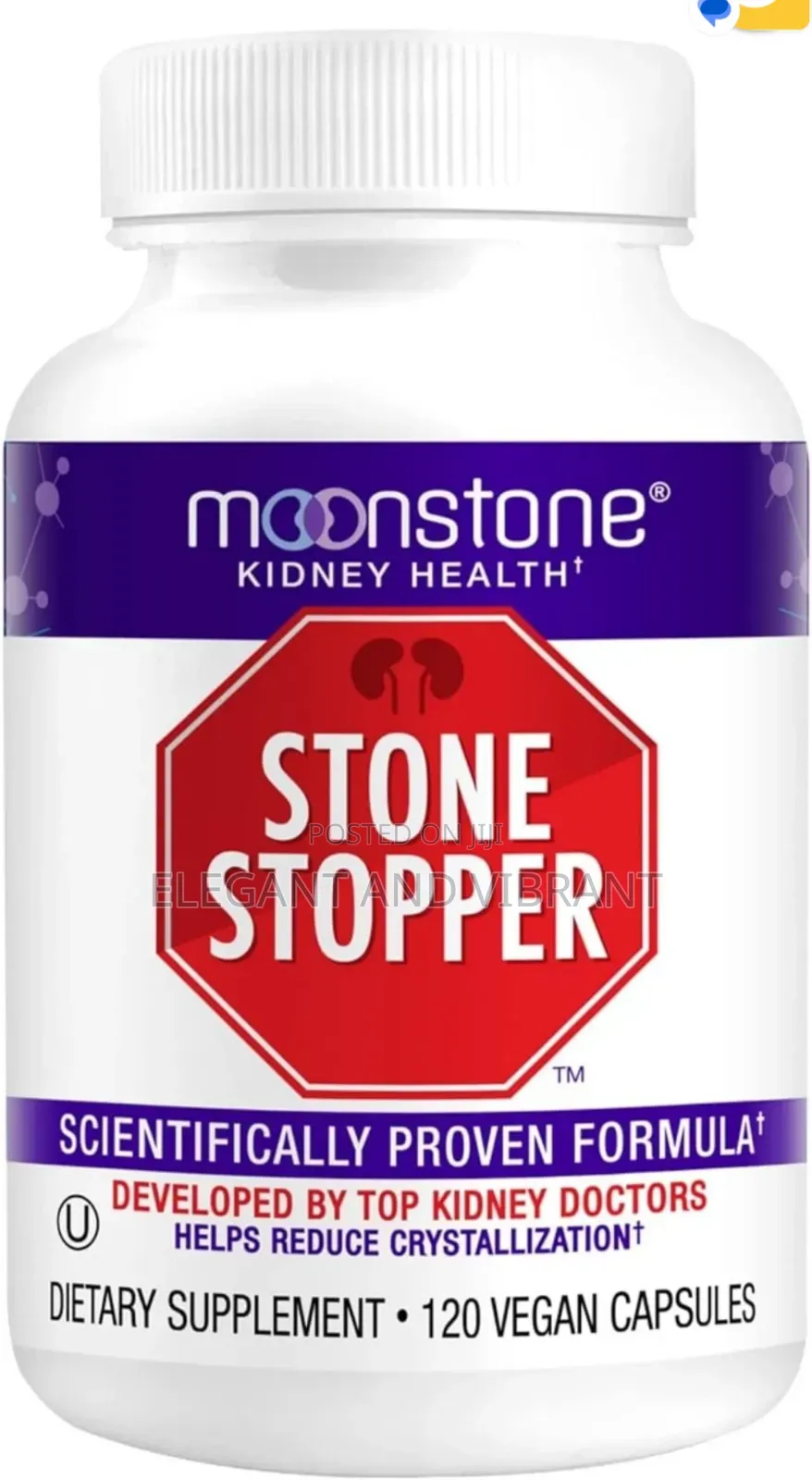 Kidney Stone Stopper Kidney Stone Prevention Capsules, 120