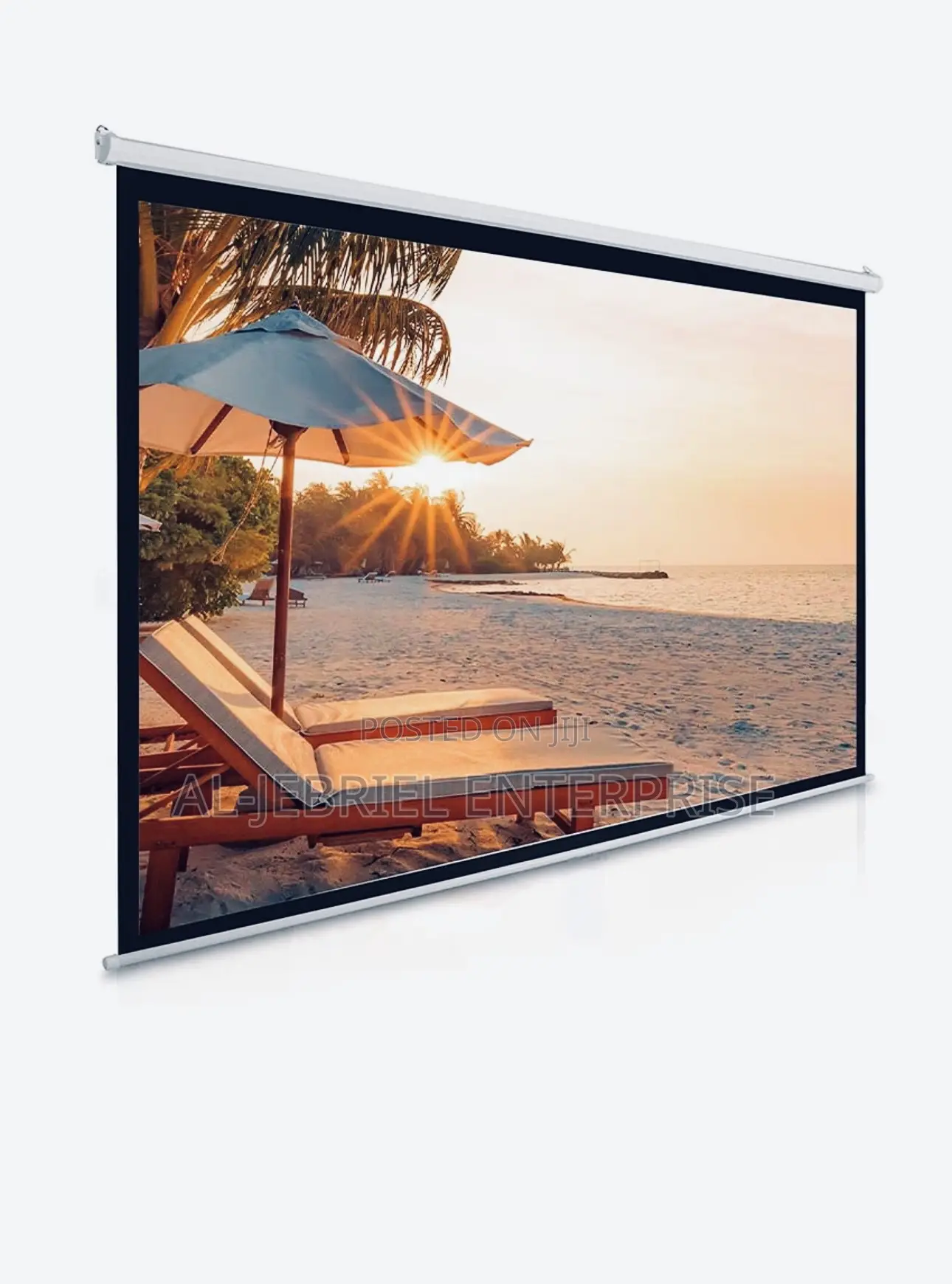 Electric 240cm X 240cm Projector Screen -eldo