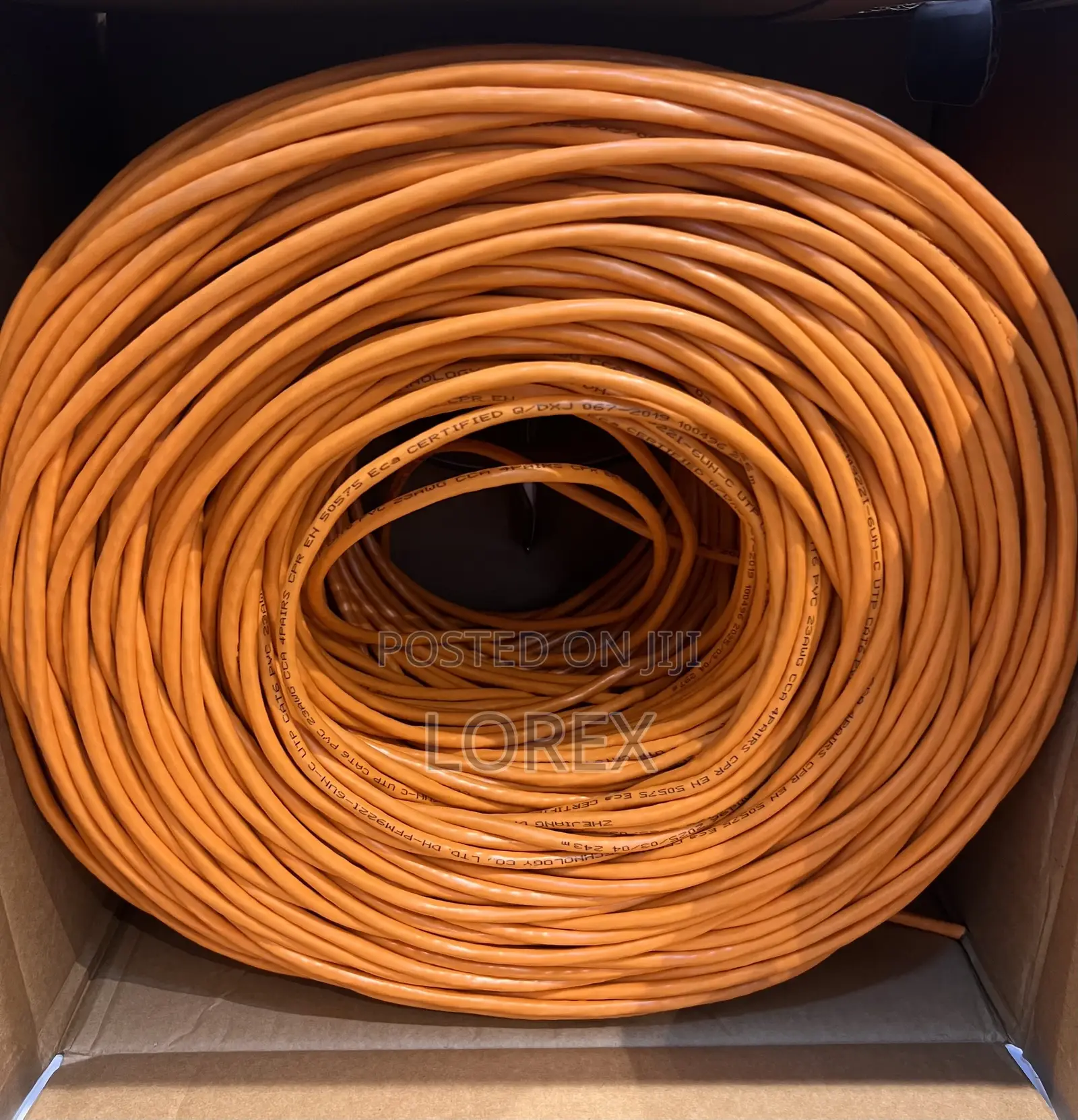 Dahua Cat6 Cable 305m Cca Mixed Copper Pfm922i-6un-C Utp