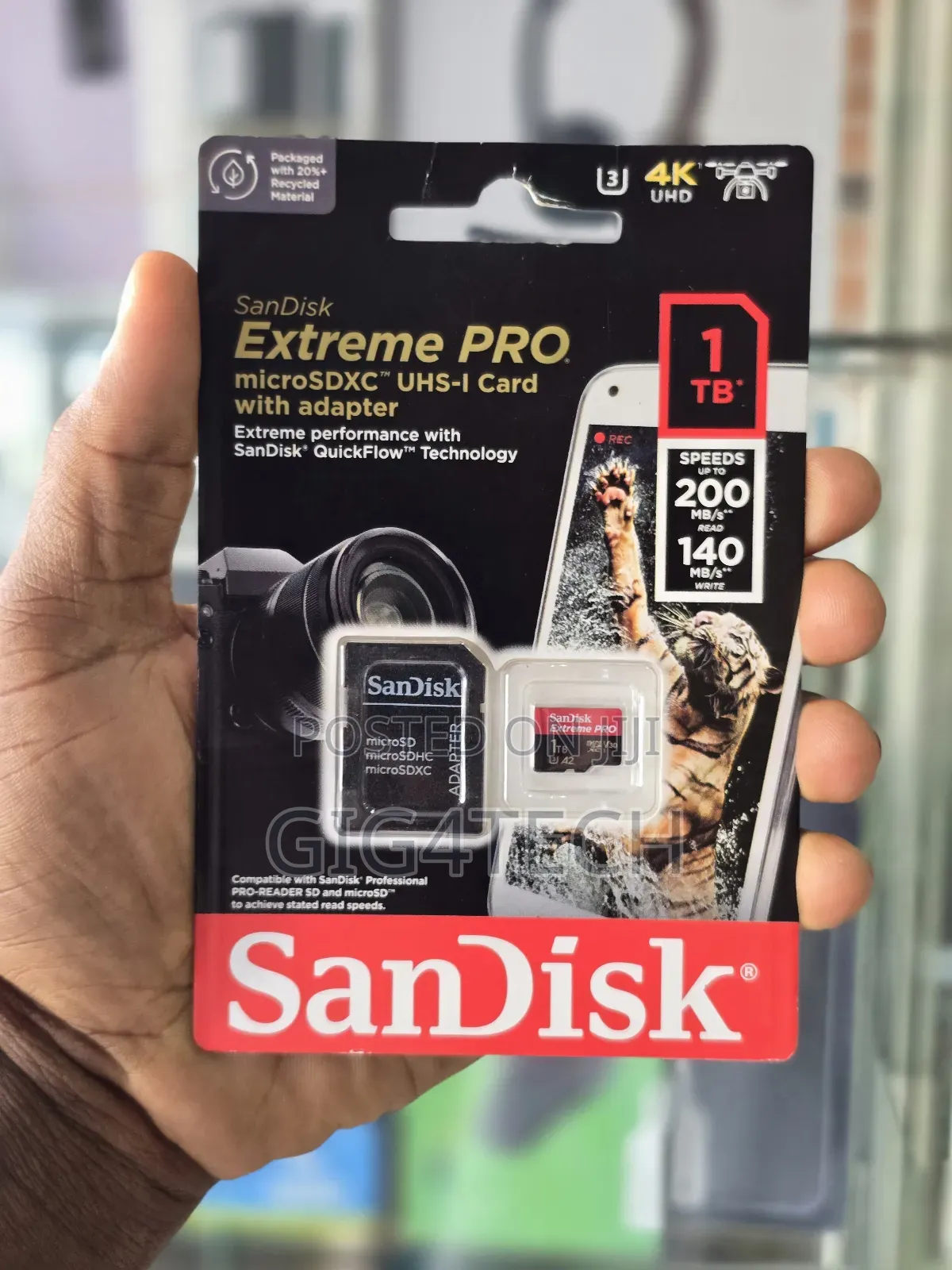 Sandisk Extreme Pro 1tb 200mbps Micro Sd Card
