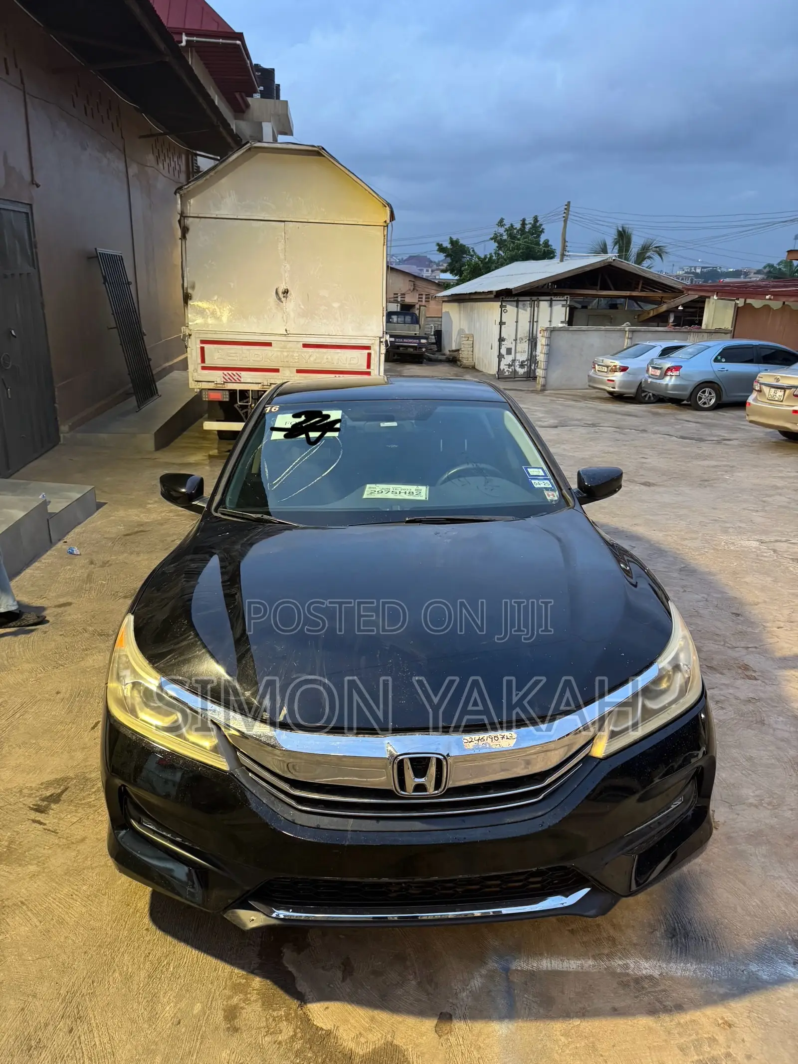 Honda Accord EX 4dr Sedan FWD (2.4L 4cyl 2A) 2017 Black