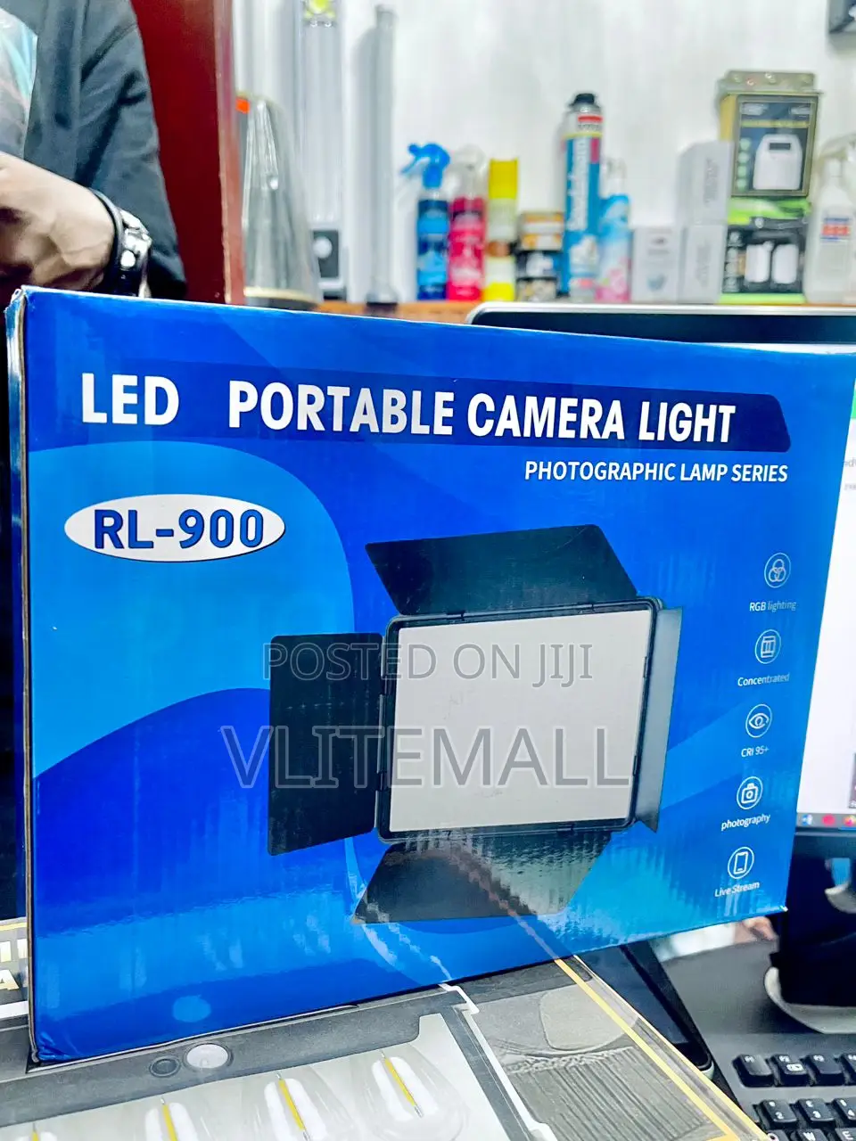 Led Portable Camera Light Rl-900