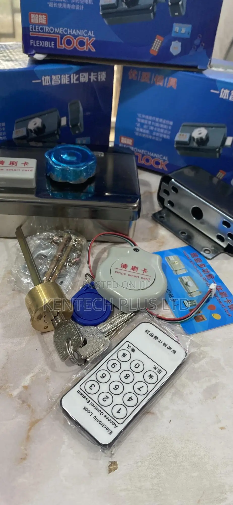 Gate Lock With Remote
