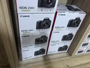 Canon Eos 250d With Ef 18-55mm Lens