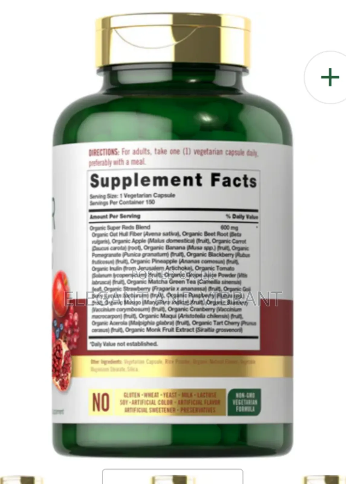 Super Reds | 150 Capsules
