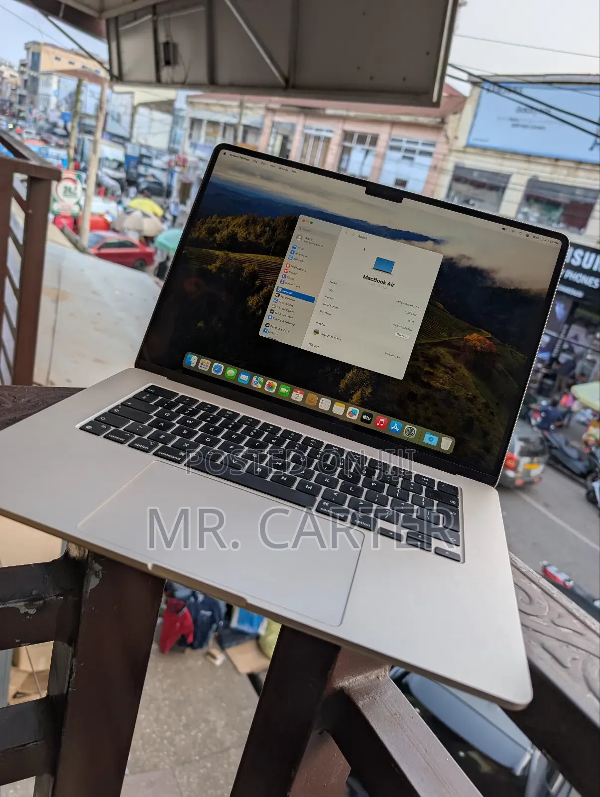 New Laptop Apple MacBook Air 2023 M2 8GB Apple M2 SSD 512GB