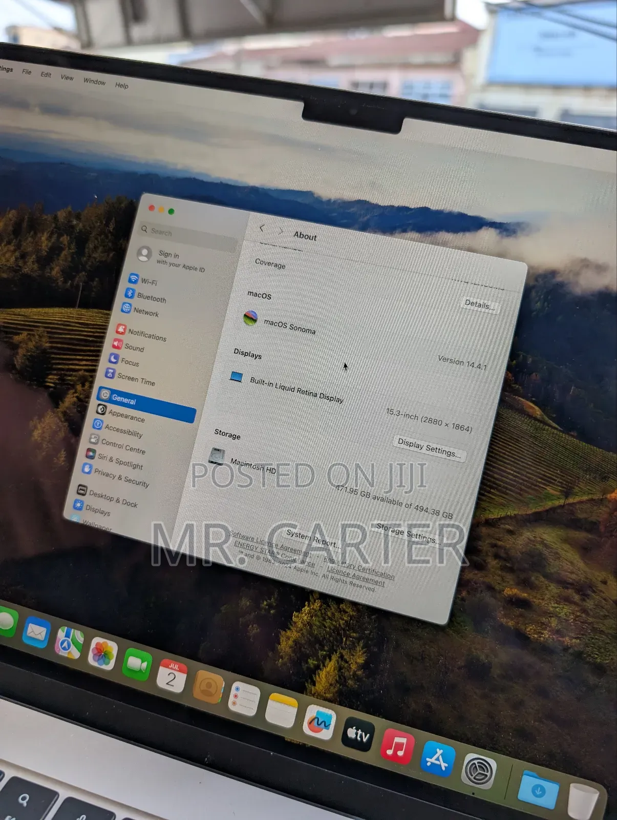 New Laptop Apple MacBook Air 2023 M2 8GB Apple M2 SSD 512GB