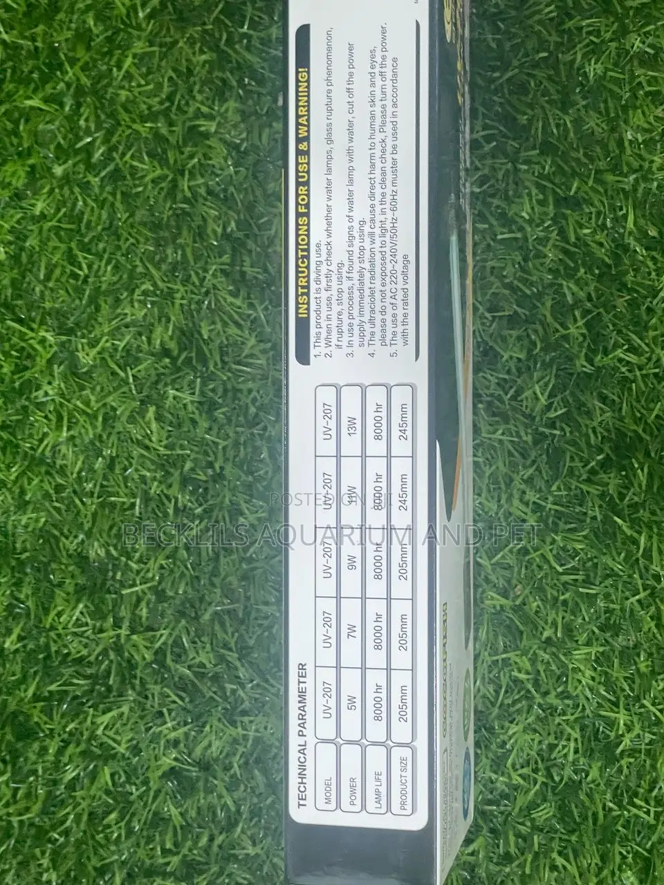 Uv Sterilizer Light