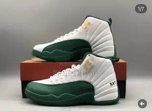 Air Jordan 12 White Green