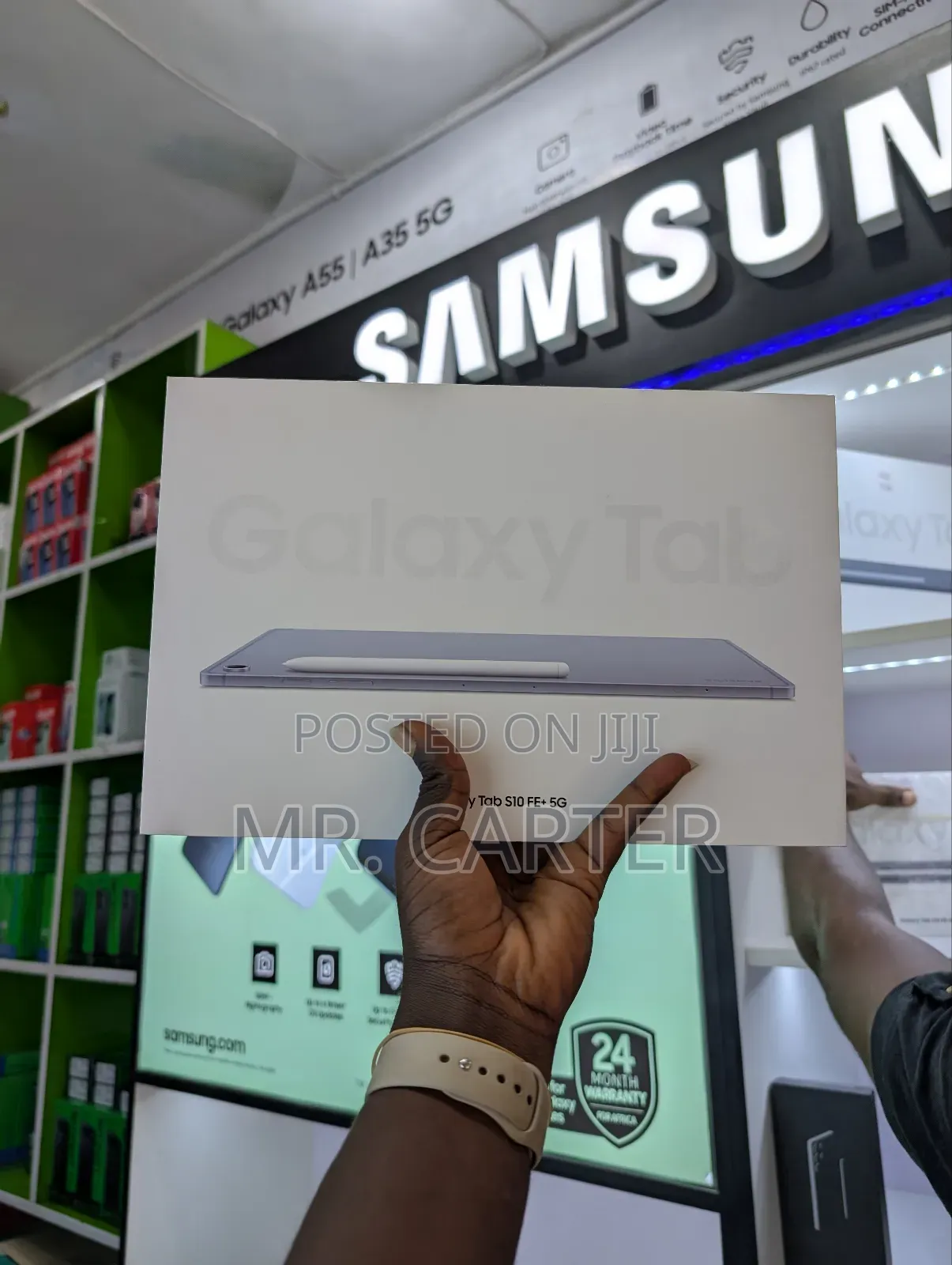 New Samsung Galaxy Tab S10 FE+ 256 GB Blue