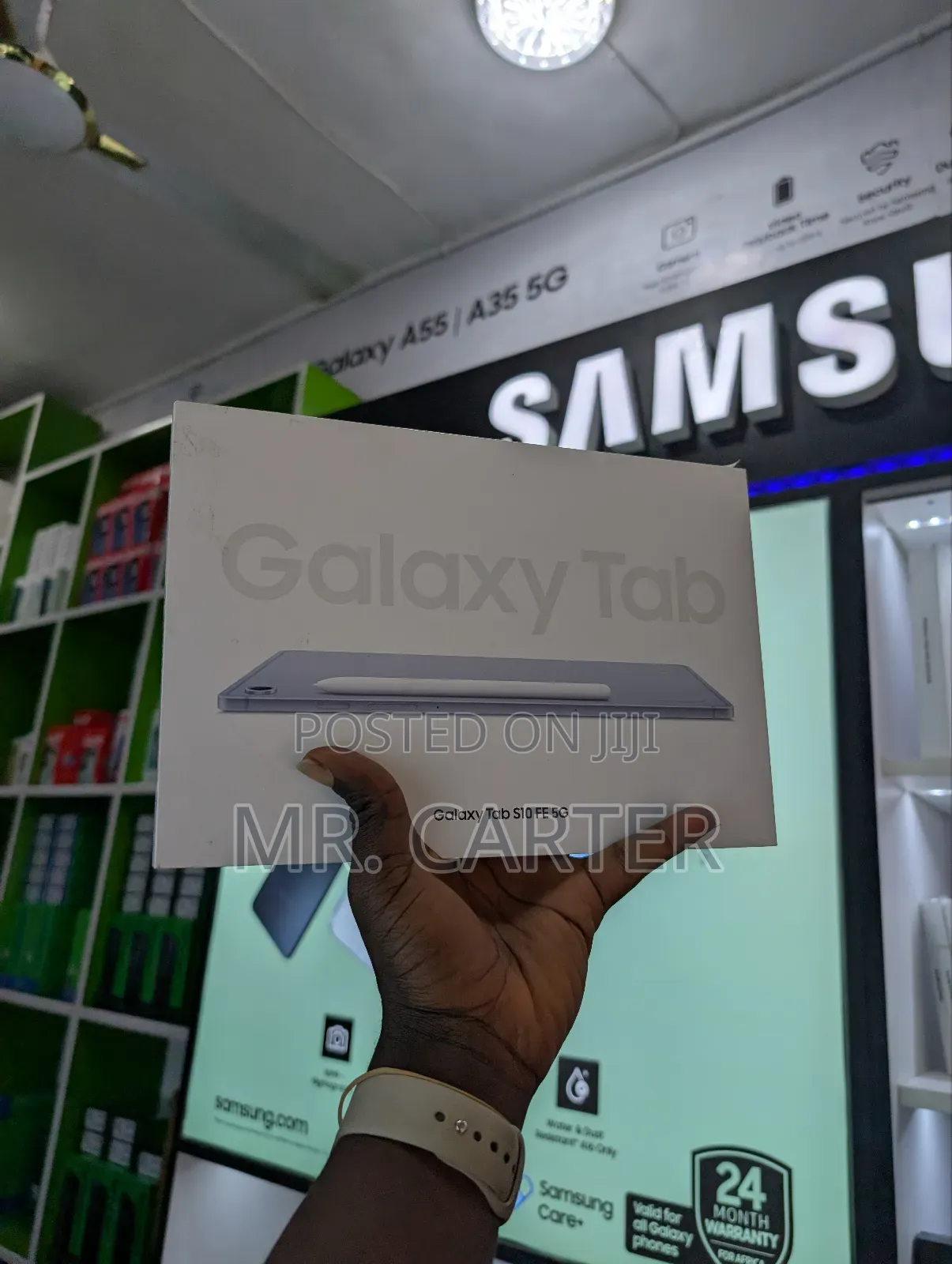 New Samsung Galaxy Tab S10 FE+ 256 GB Blue
