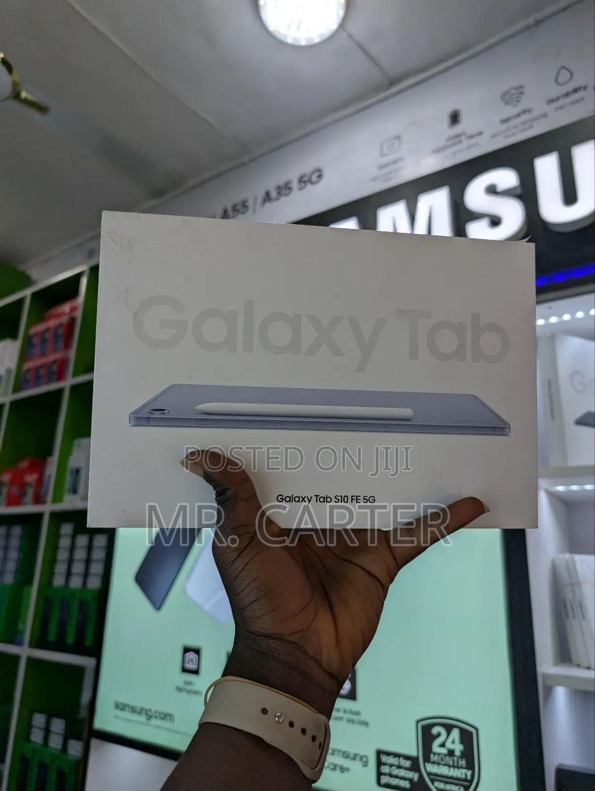 New Samsung Galaxy Tab S10 FE+ 256 GB Blue