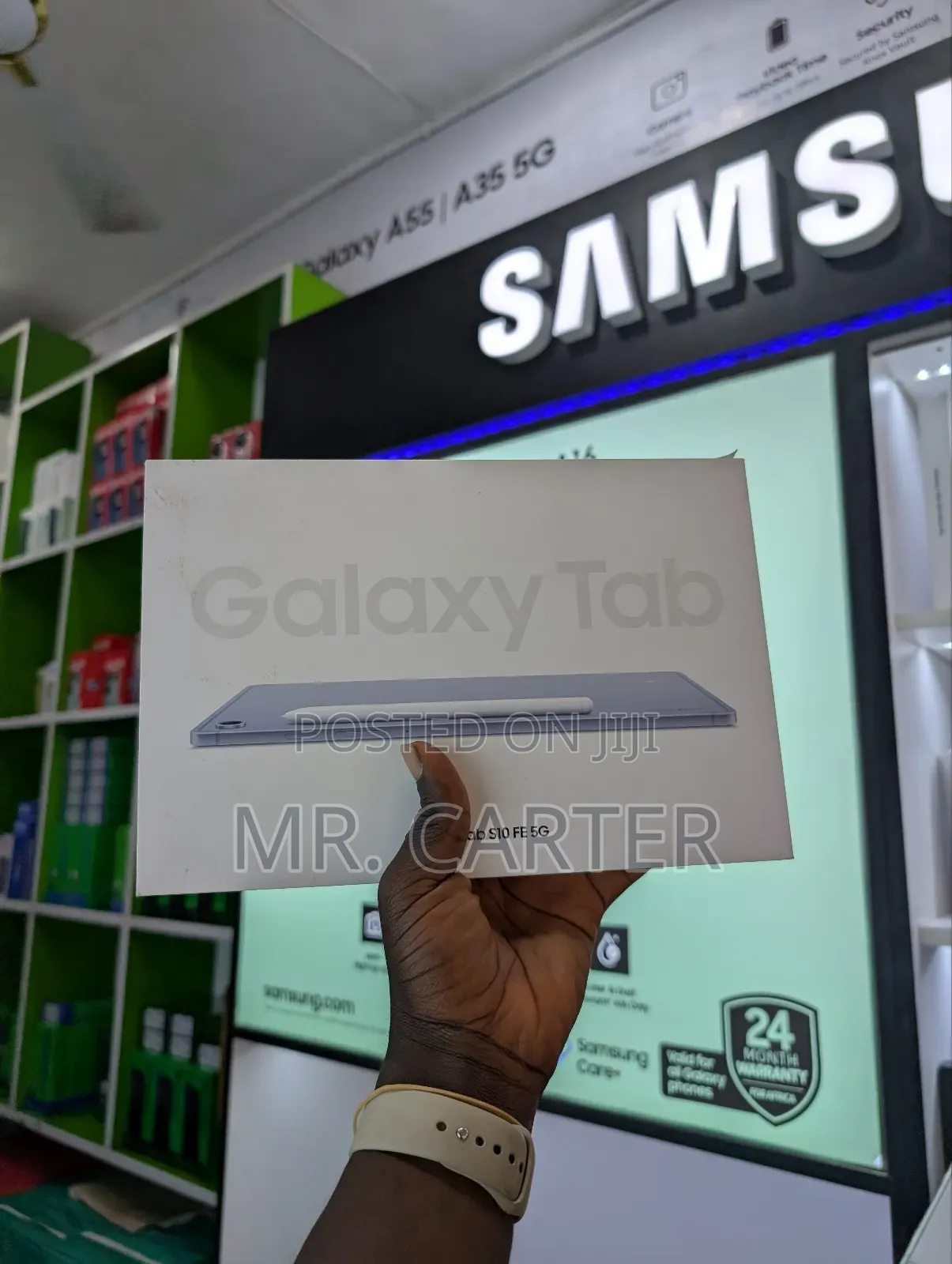 New Samsung Galaxy Tab S10 FE+ 256 GB Blue
