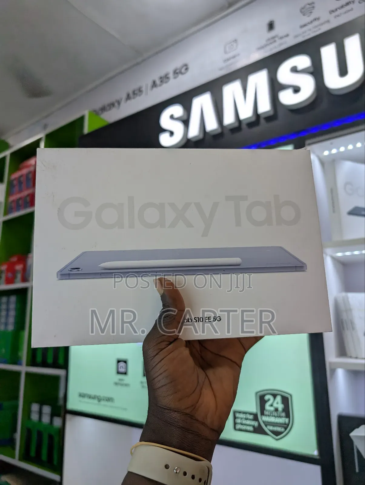 New Samsung Galaxy Tab S10 FE+ 256 GB Blue