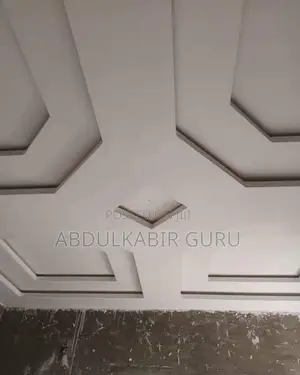 P O P Ceiling , Tv Stand and Wall Skimming