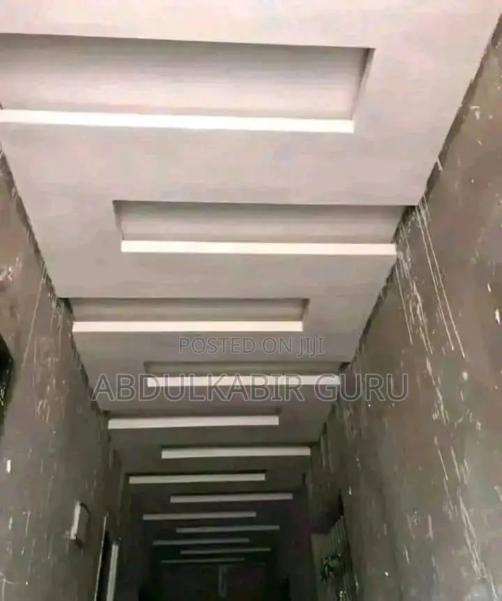 P O P Ceiling , Tv Stand and Wall Skimming
