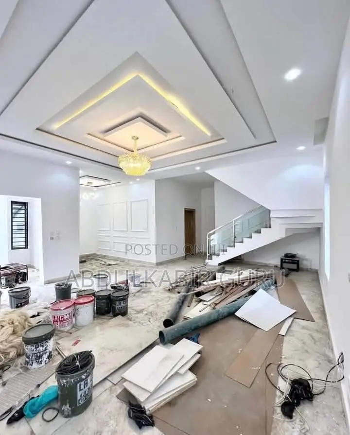 P O P Ceiling , Tv Stand and Wall Skimming