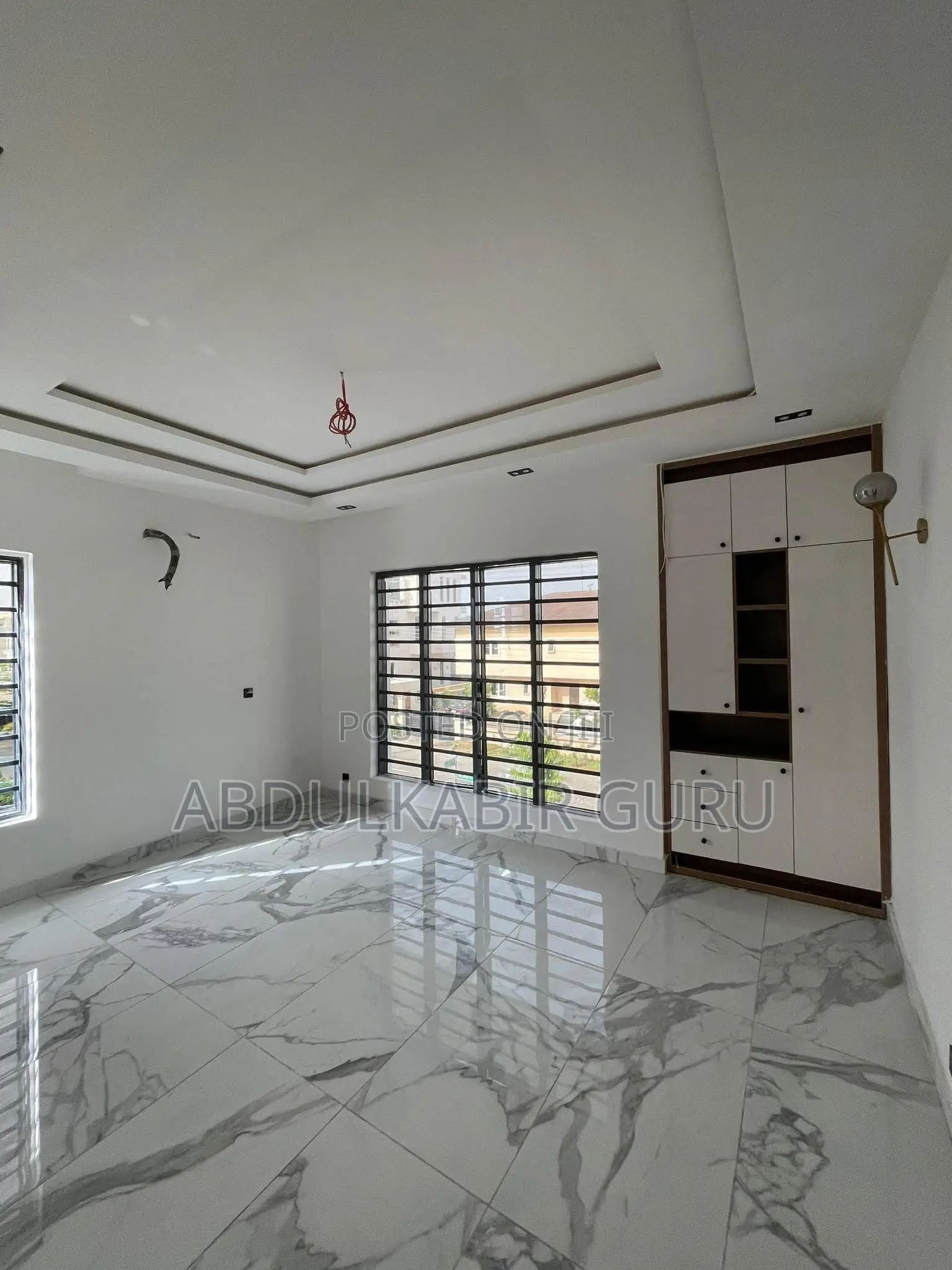 P O P Ceiling , Tv Stand and Wall Skimming