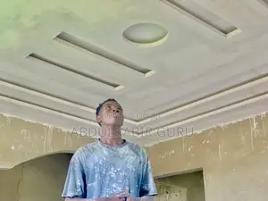 P O P Ceiling , Tv Stand and Wall Skimming