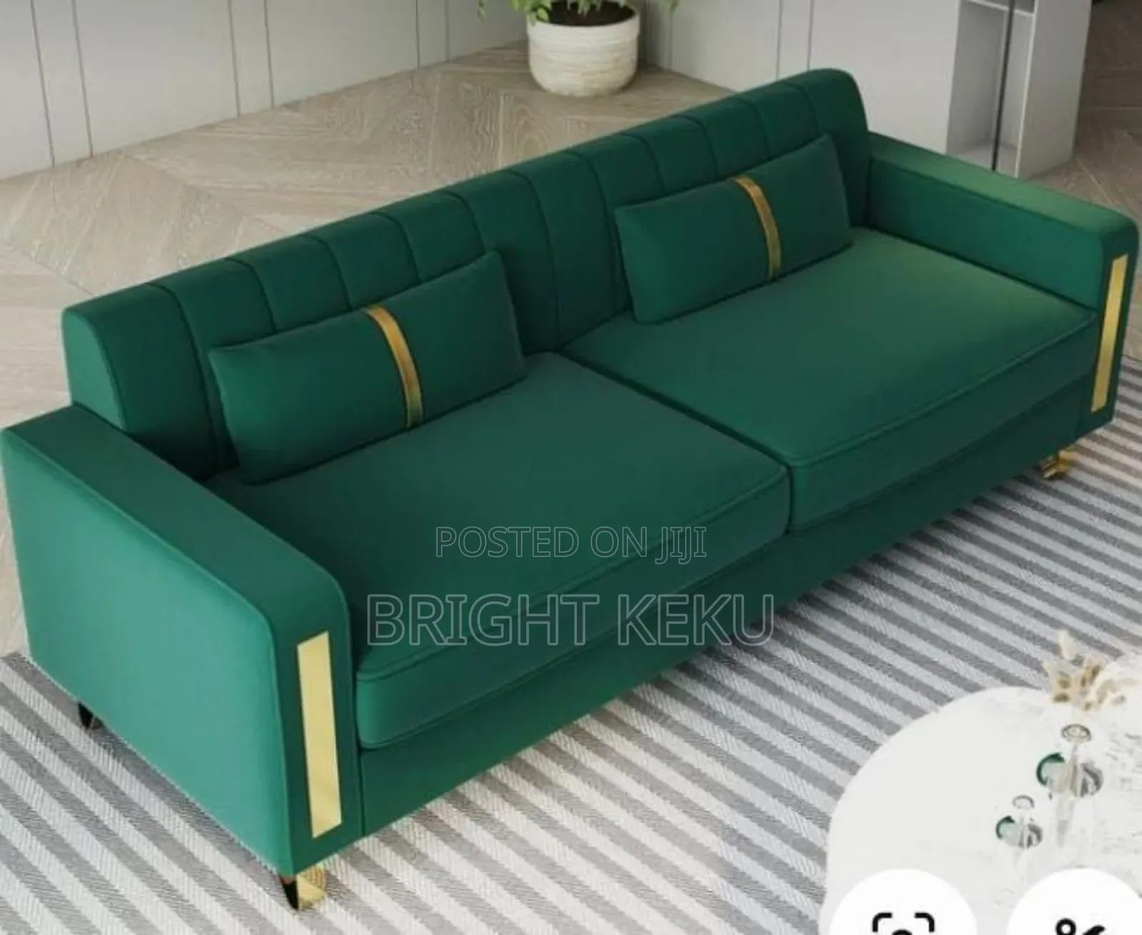 Quality Green Stuffing Chair