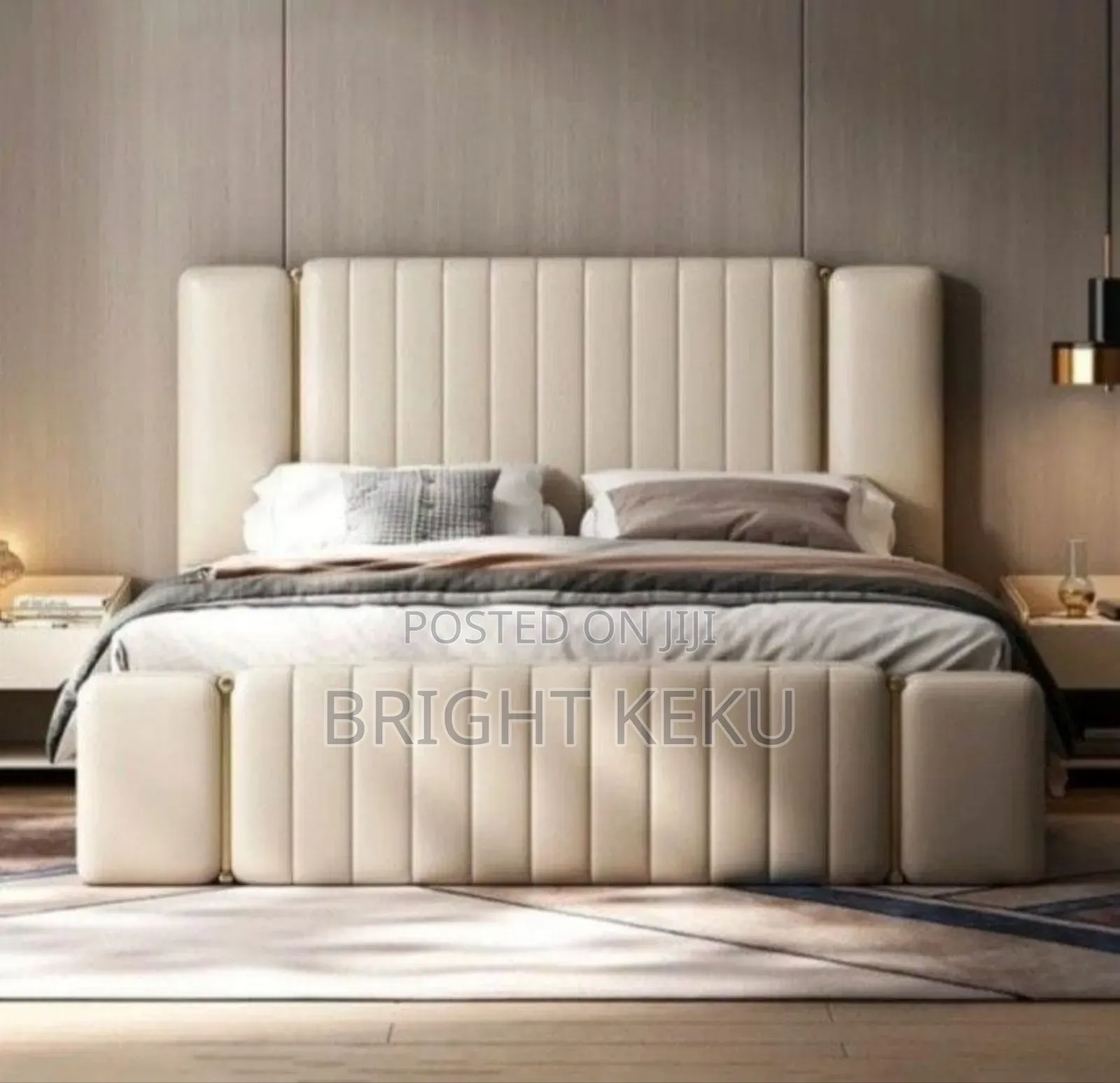 Queen Size Quality Bed Frame With Mattress