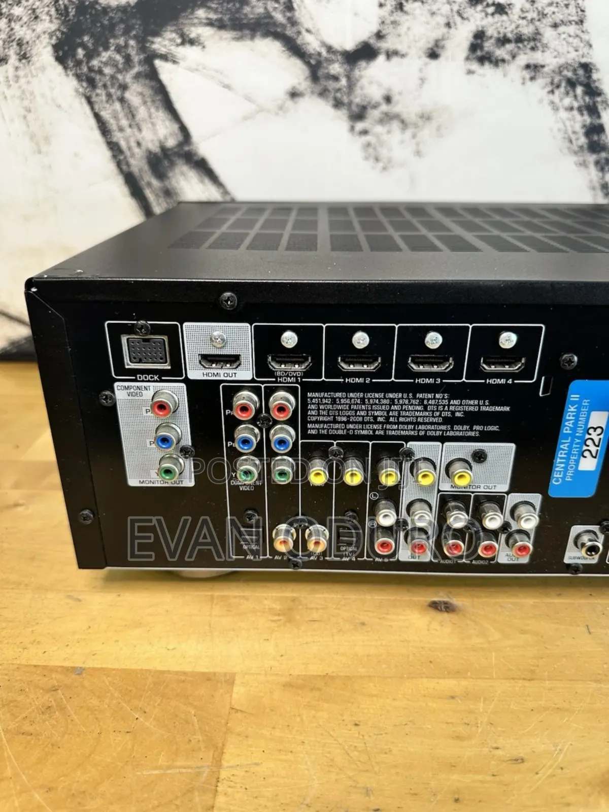 Powerful Yamaha Av Receiver 3d Sound Bluetooth,Radio,Usb,Opt