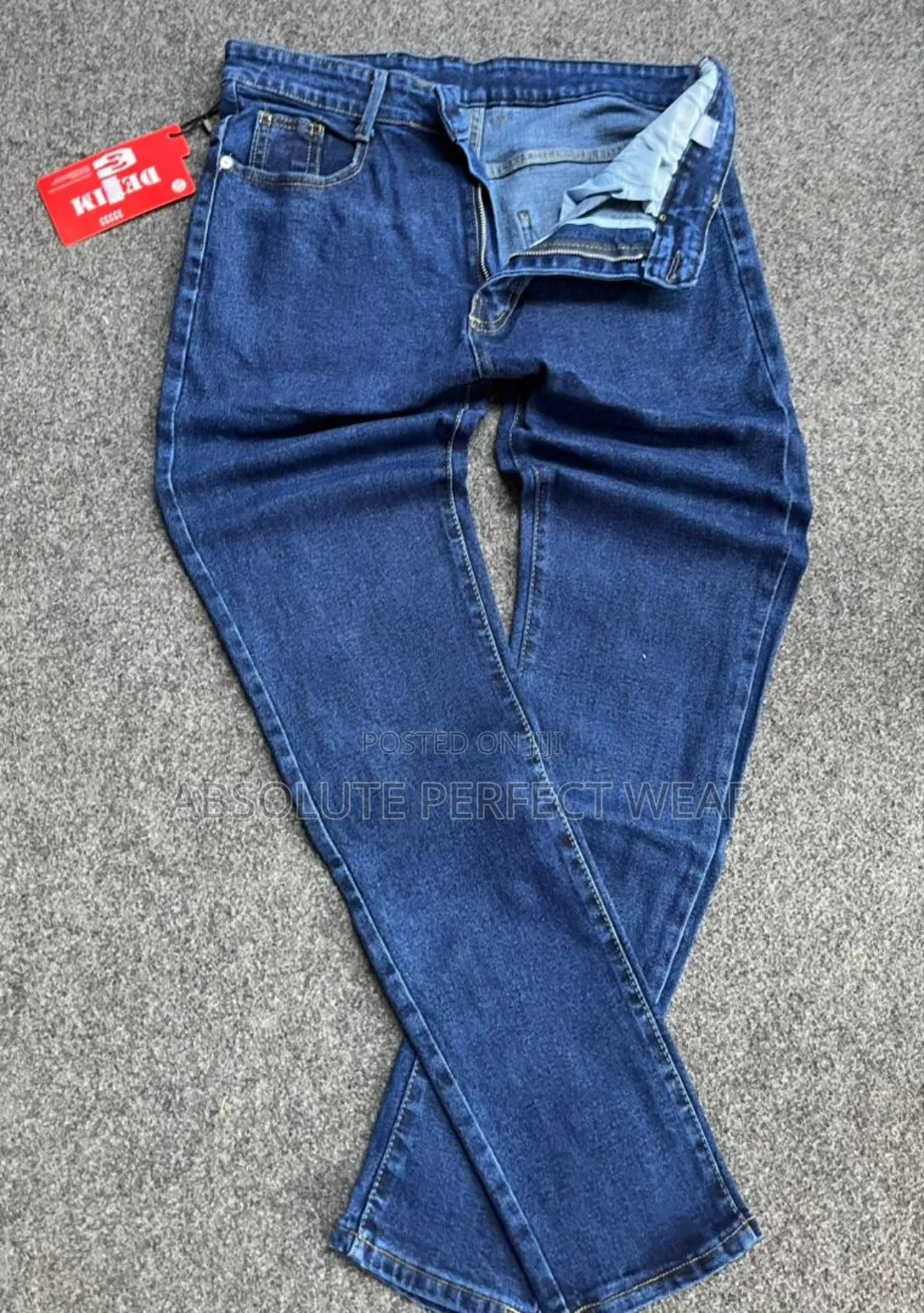 Best Selling Plain Jeans Trousers