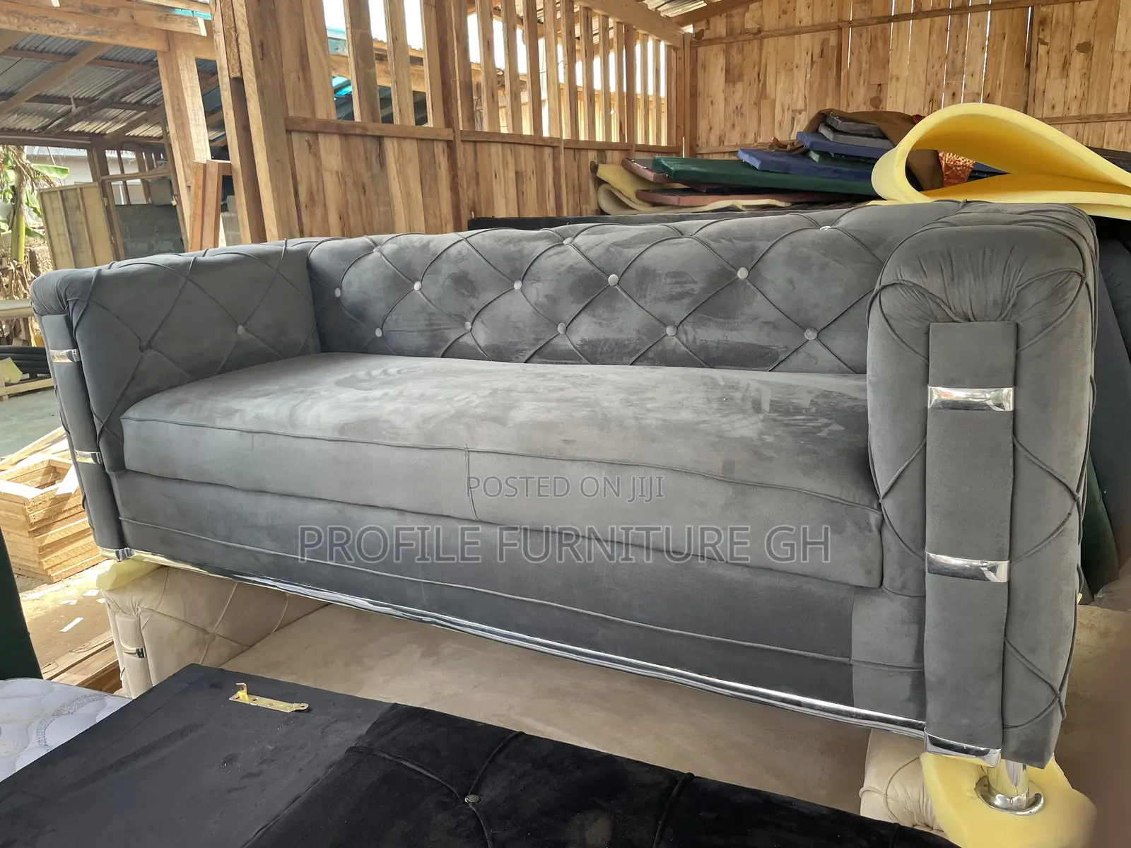 Amzing Gray 3in1 Sofa// Luxurious And Durable