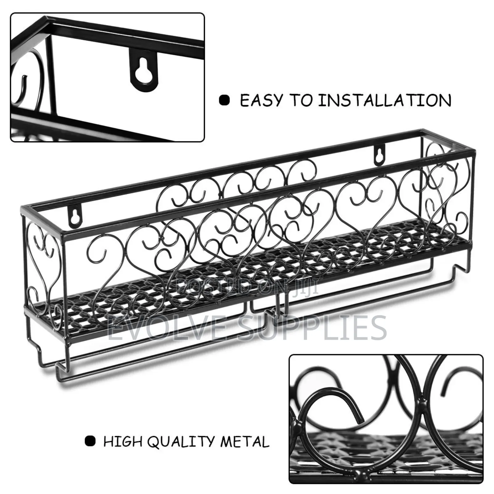 Rectangular Wine Bottle Rack