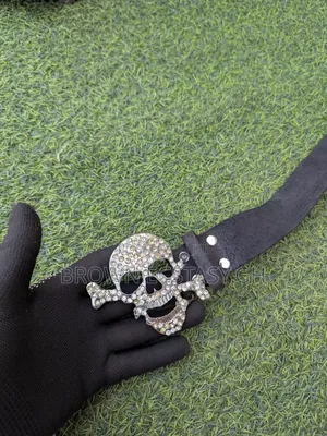 River Island Iced Skull Belt (Uk Used)