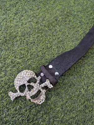 River Island Iced Skull Belt (Uk Used)