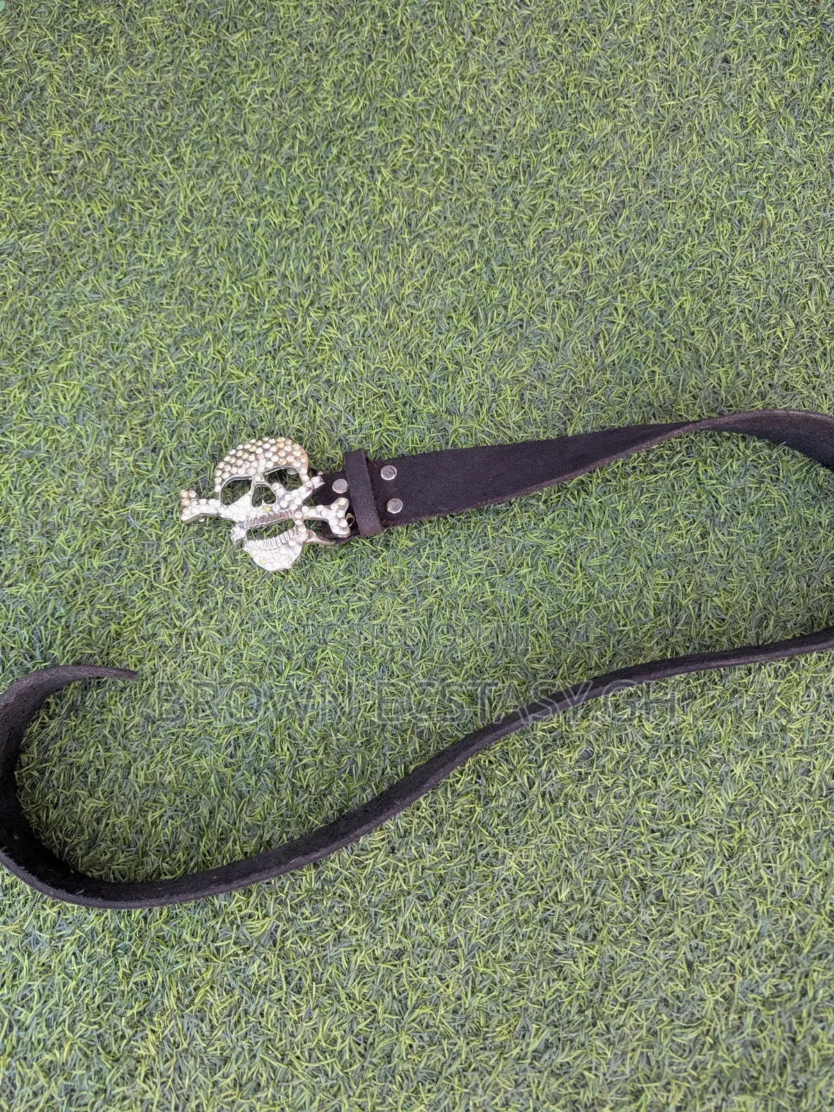 River Island Iced Skull Belt (Uk Used)