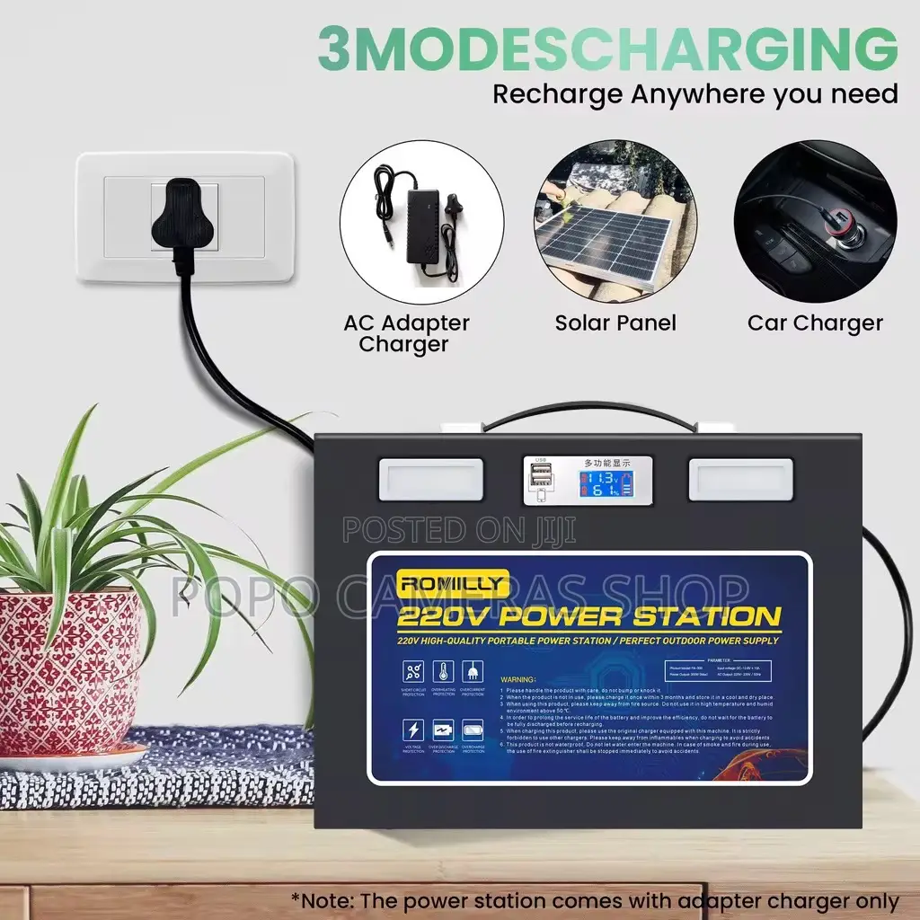 300w Romilly 220v Portable Power Station
