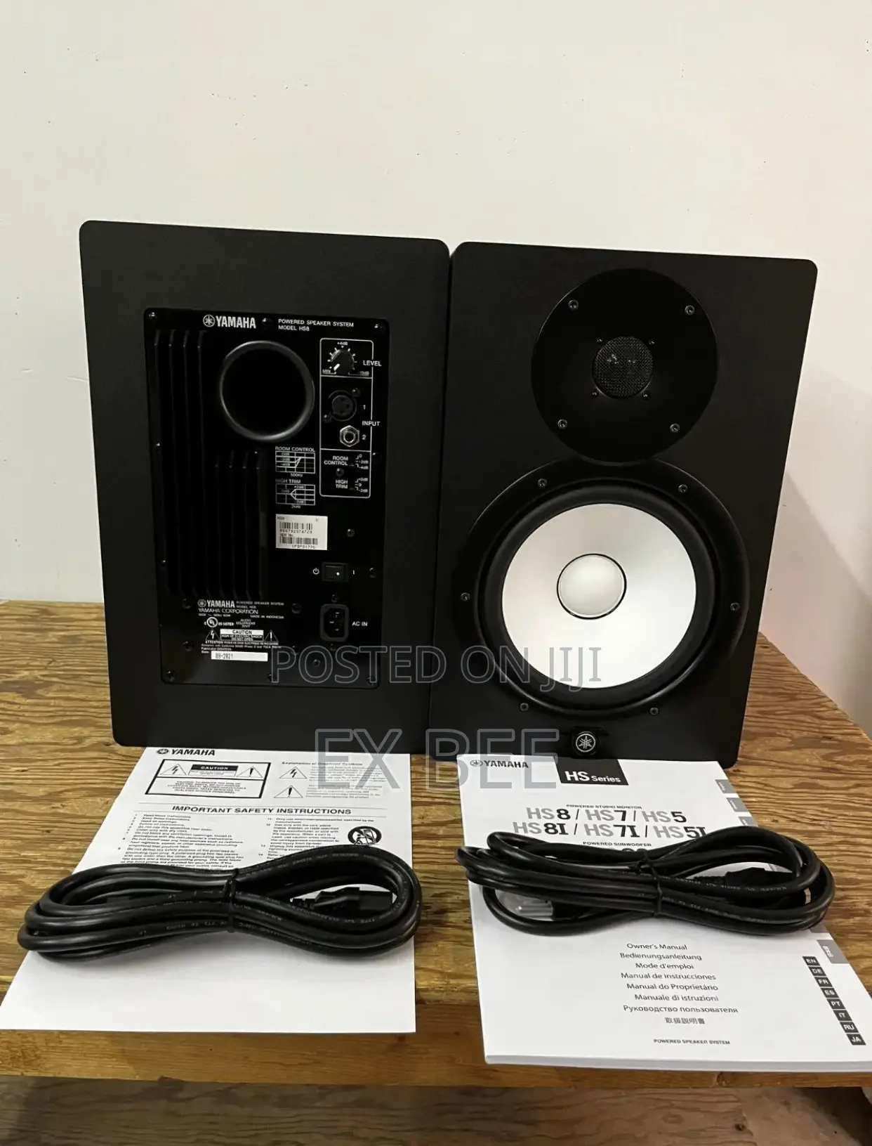 Yamaha Hs5 Powered Studio Monitor Pair