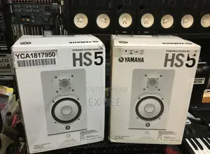 Yamaha Hs5 Powered Studio Monitor Pair White