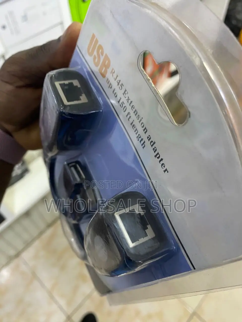 Usb Rj45 Extension Adapter Up to 150ft Length