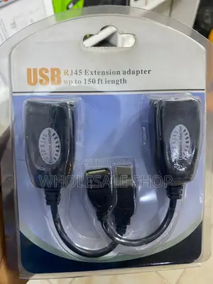 Usb Rj45 Extension Adapter Up to 150ft Length