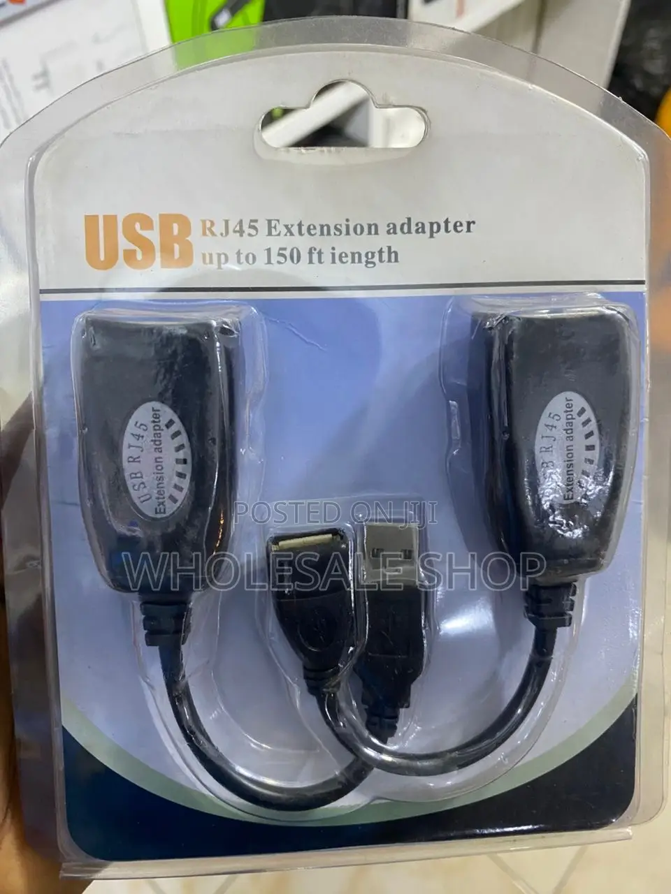 Usb Rj45 Extension Adapter Up to 150ft Length