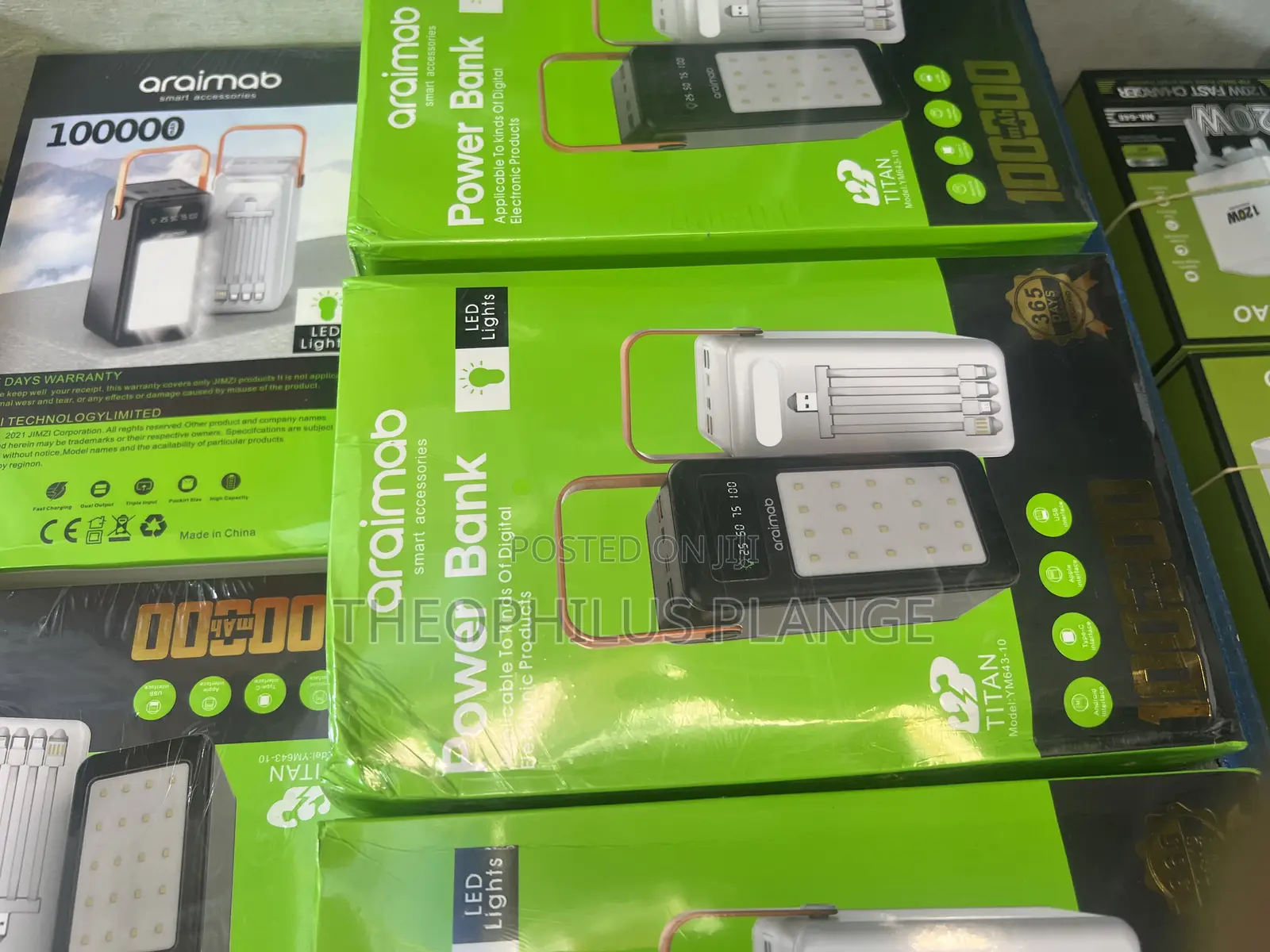 100,000mahz Oraimo Power Bank
