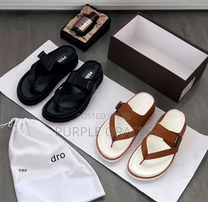 Pedro Quality Luxury Men's Cross-Strap Sandals
