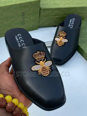 Photo - Gucci Bee Luxury Men’S Half Shoes