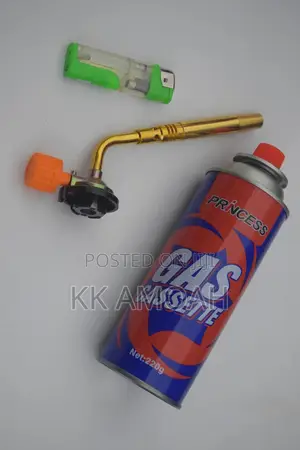 High Performance Gas Torch With Gas Bottle And Lighter