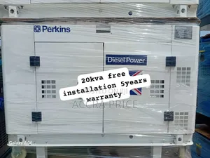 Efficient Genset Keystart 20kva Diesel Perkins Generator
