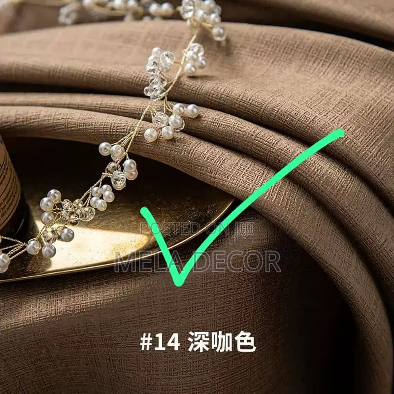 100% Premium Cotton Blackout Curtains