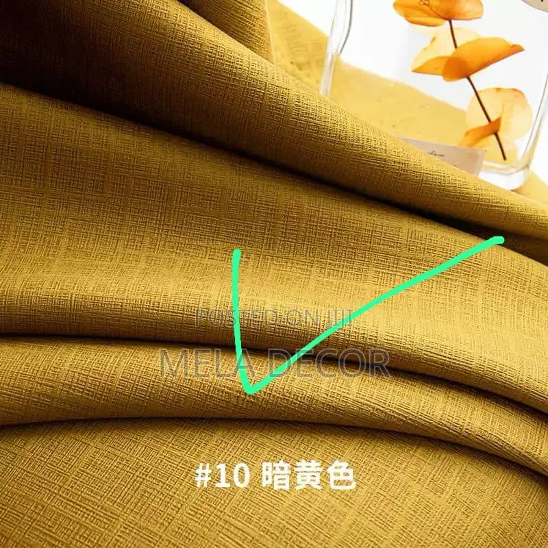 100% Premium Cotton Blackout Curtains