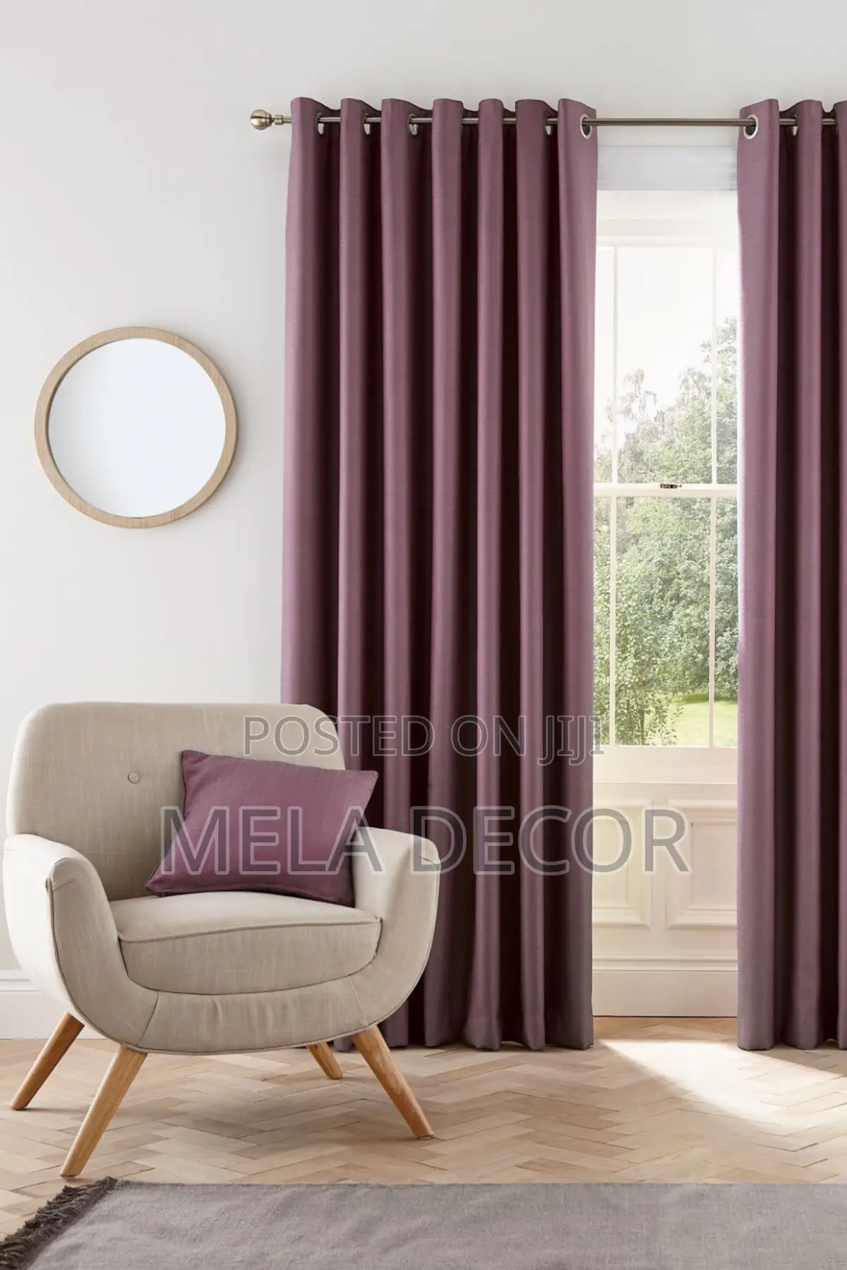 100% Premium Cotton Blackout Curtains