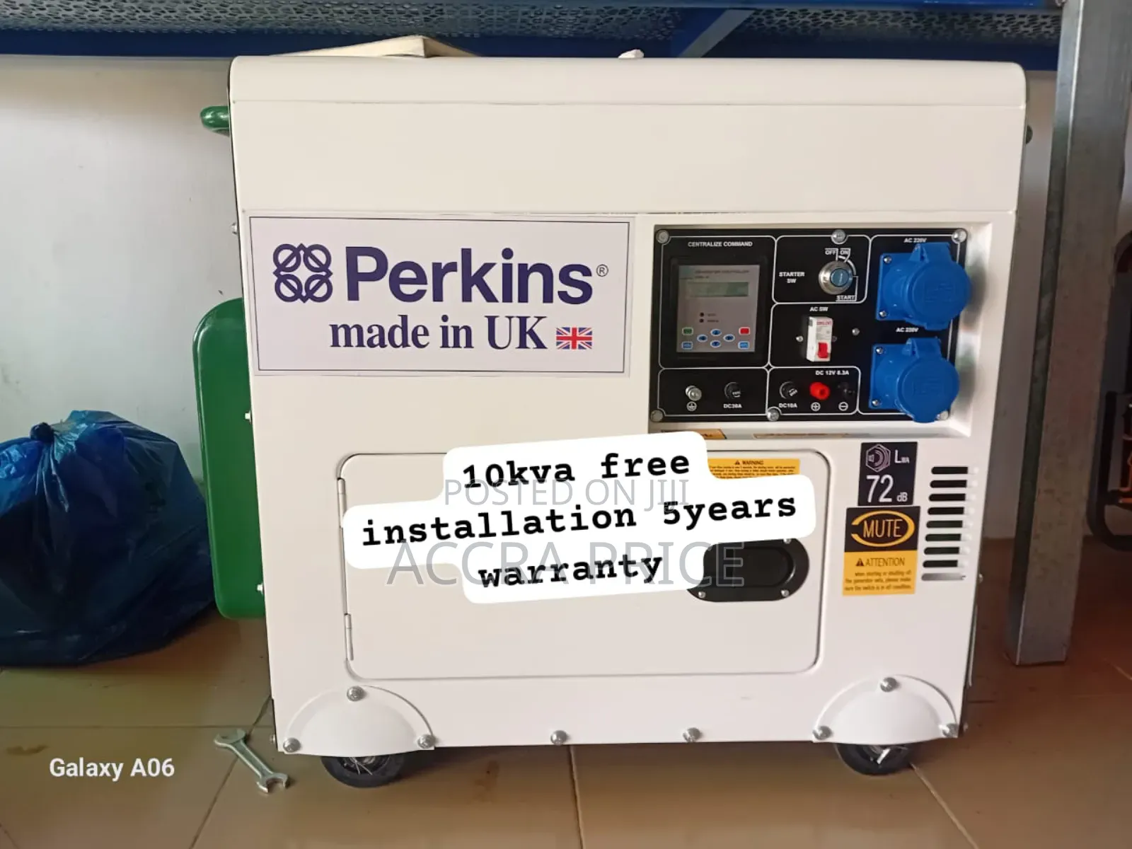 Perkins Generator Boss 10kva 13000wats Diesel Generator 