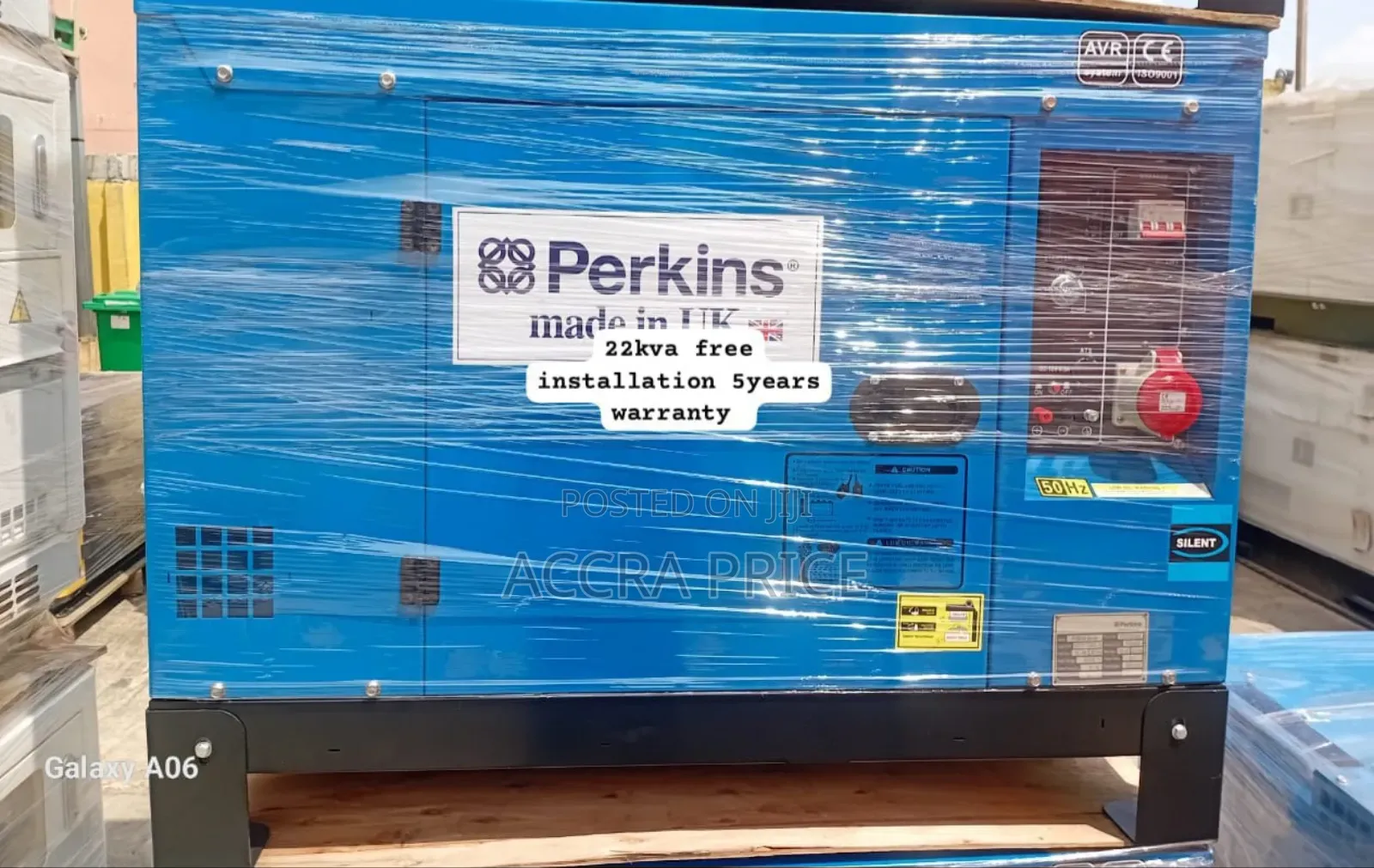 Perkins True Power 20kva Diesel Perkins Generator 22kva